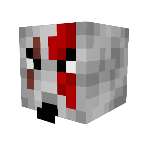 AlmightyyTheDon Minecraft avatar head, 3D render