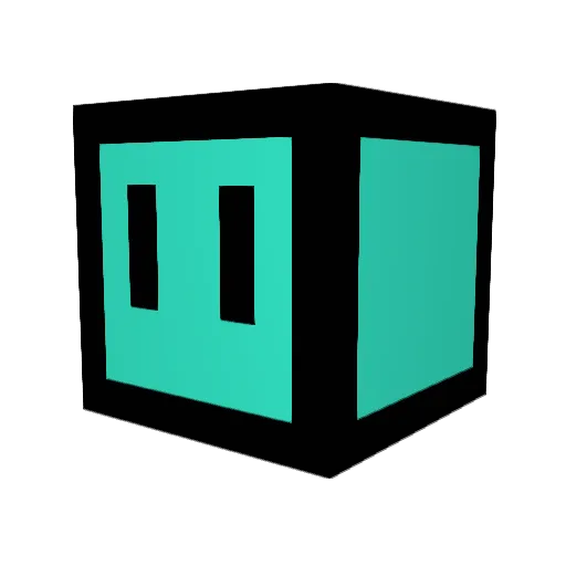 Almony Minecraft avatar head, 3D render