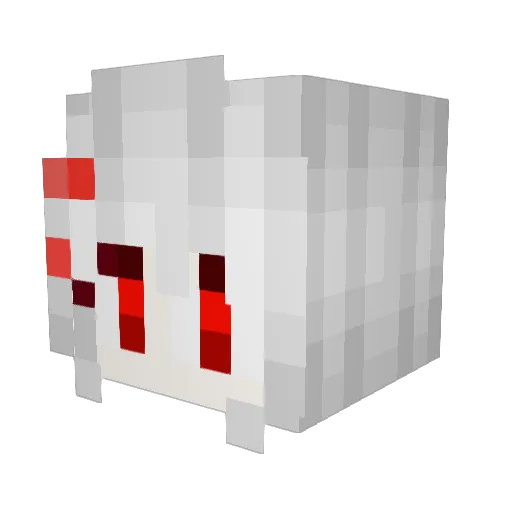 Aloe_sheng Minecraft avatar head, 3D render