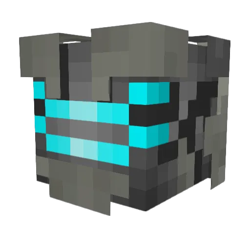 Alone_In_Space Minecraft avatar head, 3D render