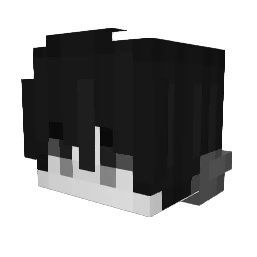 Alonsito39 Minecraft avatar head, 3D render