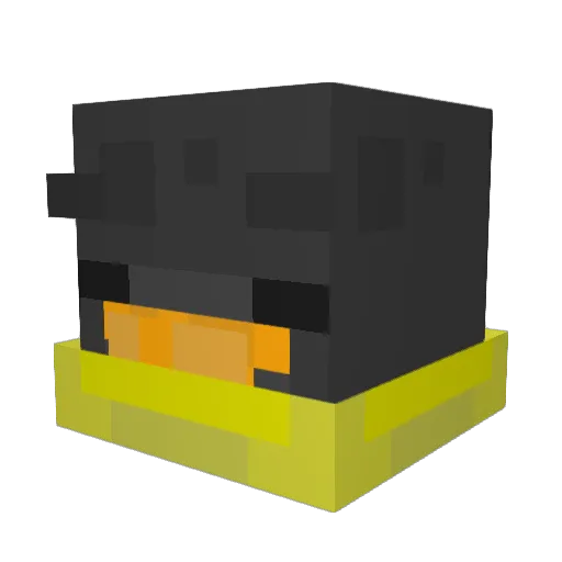 Alonsitogg Minecraft avatar head, 3D render
