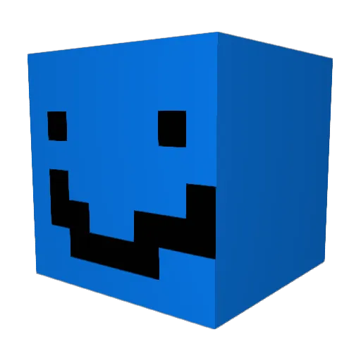 Aloo9 Minecraft avatar head, 3D render