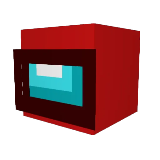 Alough1 Minecraft avatar head, 3D render