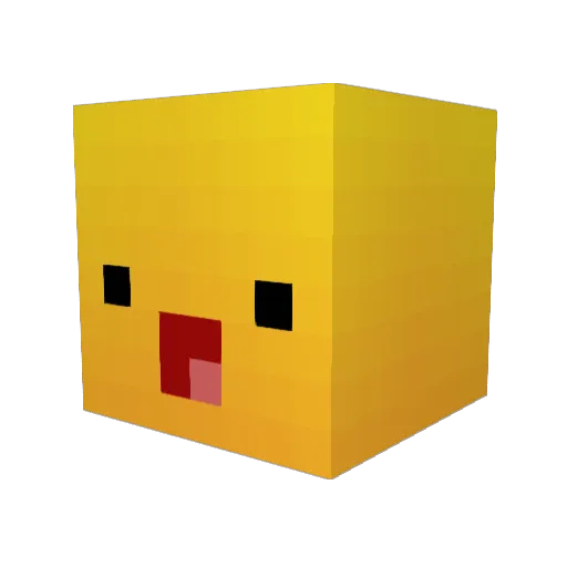 Alp1ne_ Minecraft avatar head, 3D render