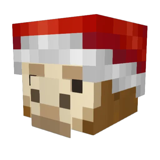 Alpacka2022 Minecraft avatar head, 3D render