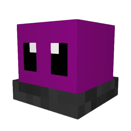 Alpeax_33 Minecraft avatar head, 3D render