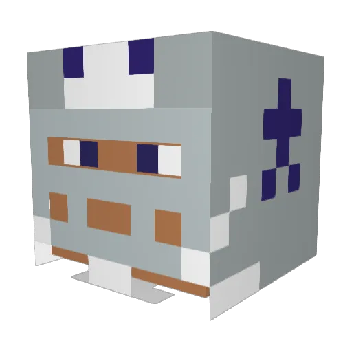 AlpenGaudi Minecraft avatar head, 3D render