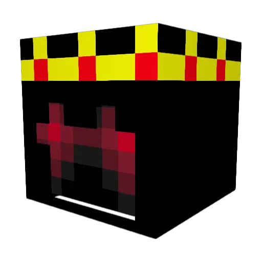 Alpeonix Minecraft avatar head, 3D render