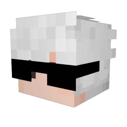 Alperen61 Minecraft avatar head, 3D render