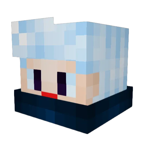 AlperenOyundaa Minecraft avatar head, 3D render