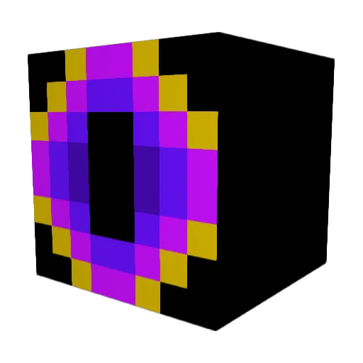 Alpha8465 Minecraft avatar head, 3D render