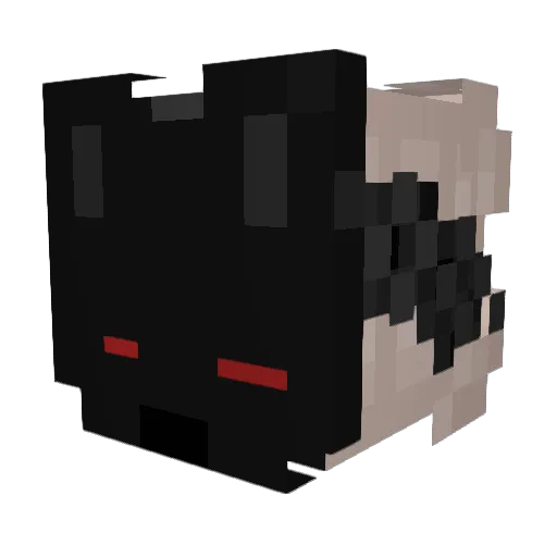 AlphaAllmann Minecraft avatar head, 3D render