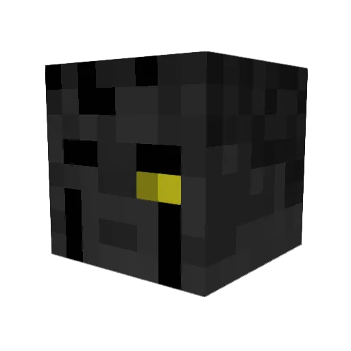 AlphaBerserk Minecraft avatar head, 3D render