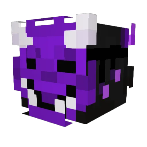 AlphaCreature5 Minecraft avatar head, 3D render