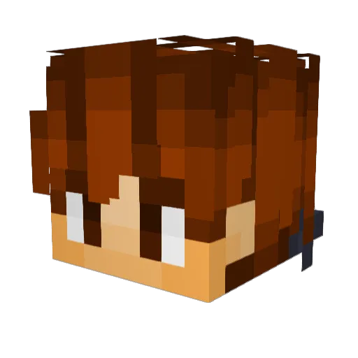AlphaCreeper5 Minecraft avatar head, 3D render