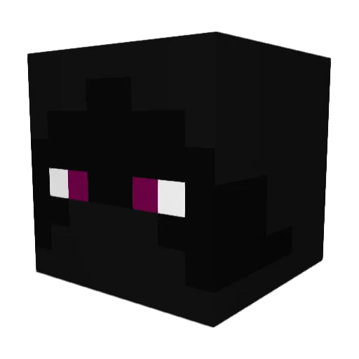 AlphaHunterX Minecraft avatar head, 3D render