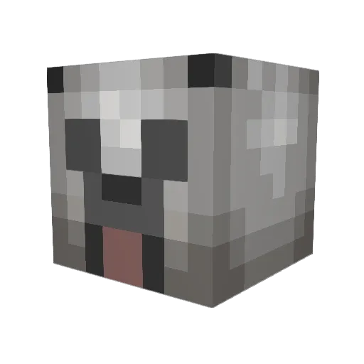 AlphaKiller2501 Minecraft avatar head, 3D render