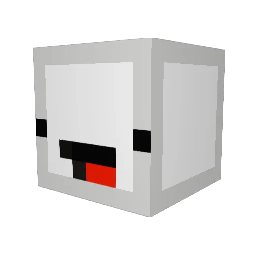 AlphaMatt216 Minecraft avatar head, 3D render