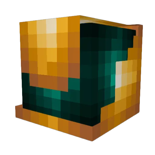 AlphaR118 Minecraft avatar head, 3D render