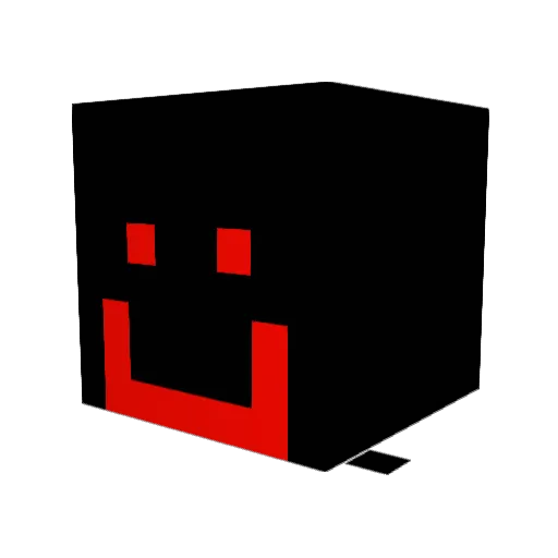 AlphaScrawn Minecraft avatar head, 3D render