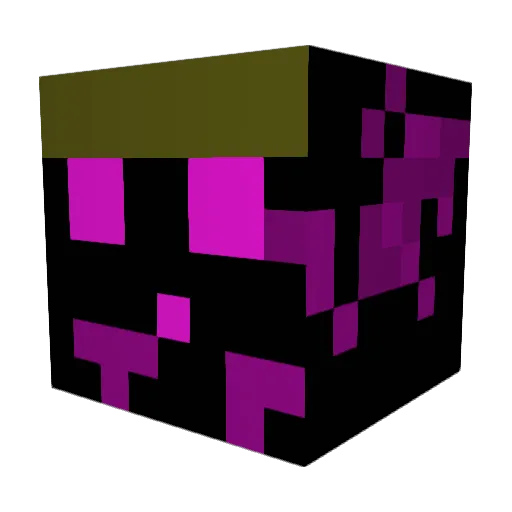 Alpha_25x Minecraft avatar head, 3D render