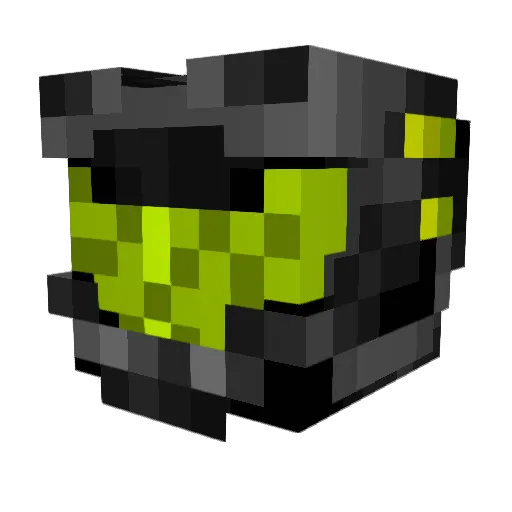 Alpha_Wolf_566 Minecraft avatar head, 3D render