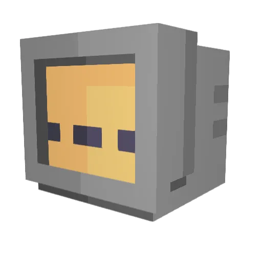 Alphabee5 Minecraft avatar head, 3D render