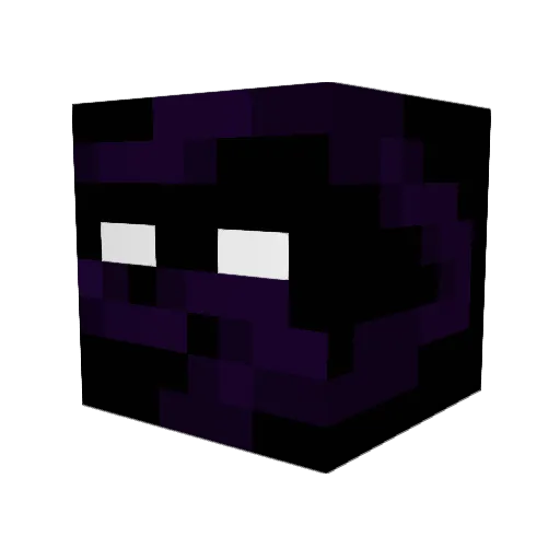 Alphadoggaming24 Minecraft avatar head, 3D render