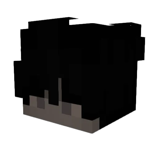 Alphafroggy Minecraft avatar head, 3D render