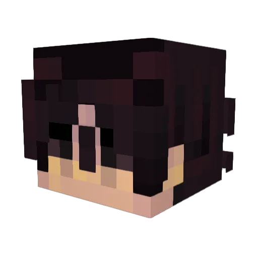 Alpine07 Minecraft avatar head, 3D render