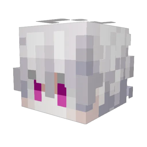 Alpine17 Minecraft avatar head, 3D render