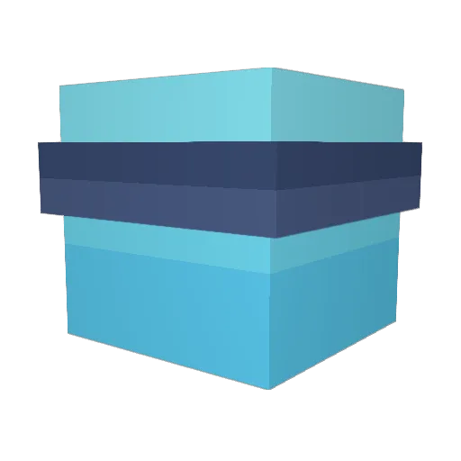AlpineXD Minecraft avatar head, 3D render