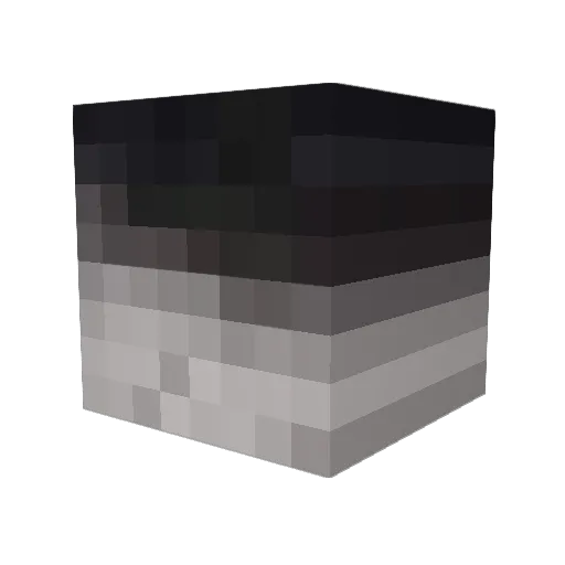 Alrightxd Minecraft avatar head, 3D render