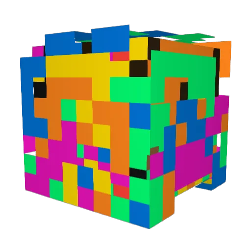 Alsi1003 Minecraft avatar head, 3D render