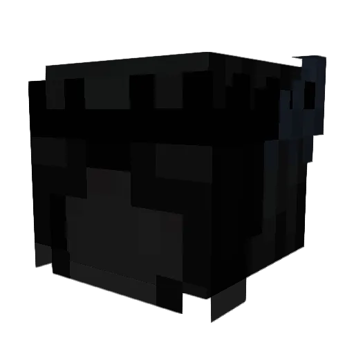 Alstremii Minecraft avatar head, 3D render