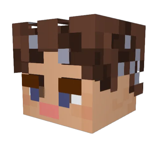 AltBeatle1981 Minecraft avatar head, 3D render
