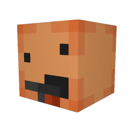 AltChaosStorm Minecraft avatar head, 3D render