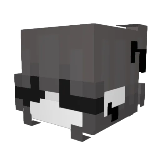 AltKeylf Minecraft avatar head, 3D render