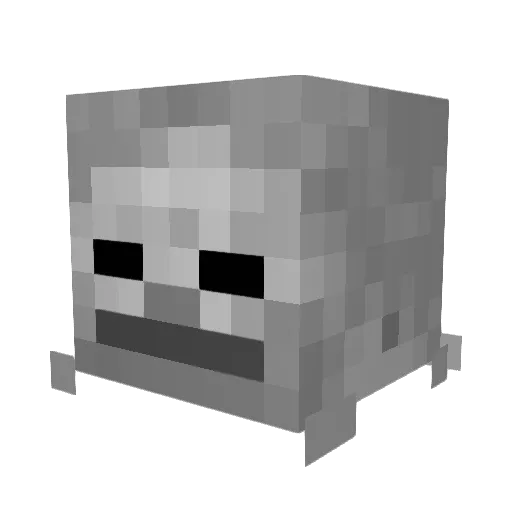 AltShopp2 Minecraft avatar head, 3D render