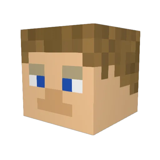 AltTasticc Minecraft avatar head, 3D render