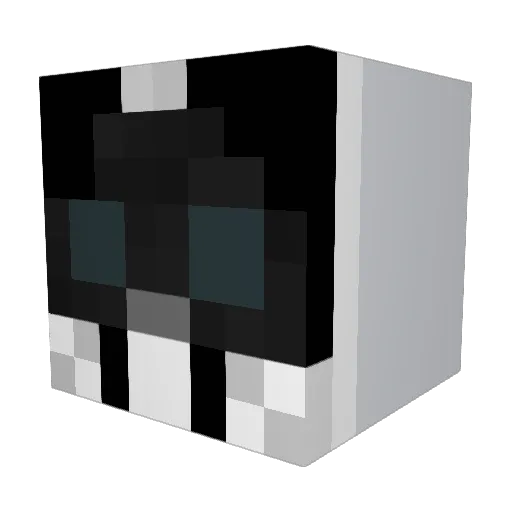 AltairHT Minecraft avatar head, 3D render