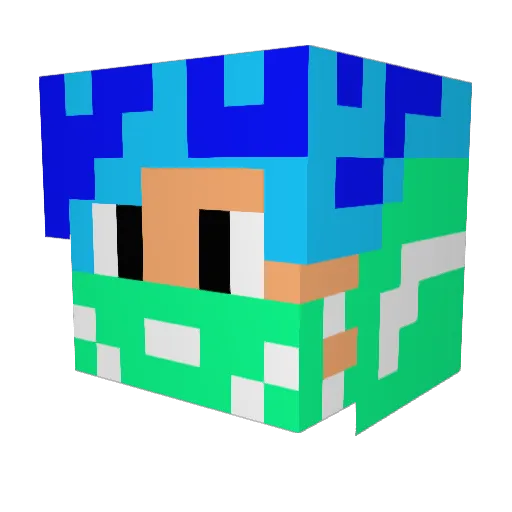 AltarBoyShane Minecraft avatar head, 3D render
