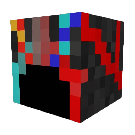 Altas_Blade Minecraft avatar head, 3D render