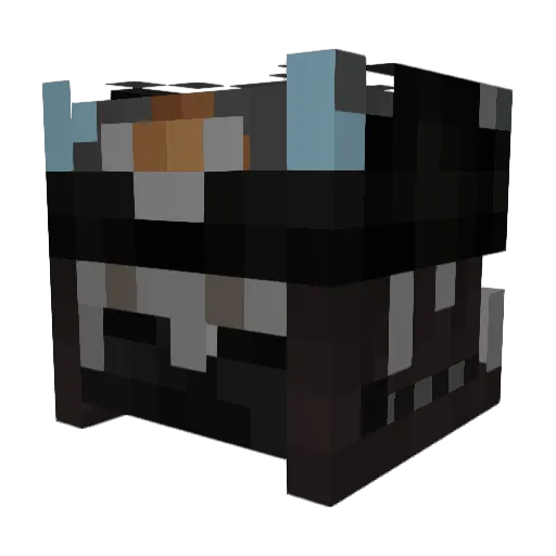 AltayKhan Minecraft avatar head, 3D render