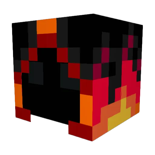 Altechie Minecraft avatar head, 3D render