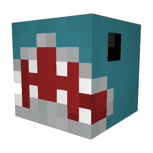 Alter_ego0409 Minecraft avatar head, 3D render