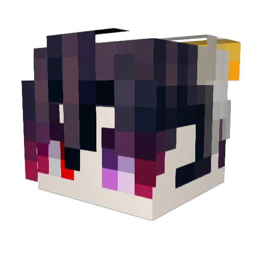 AlteredKay Minecraft avatar head, 3D render