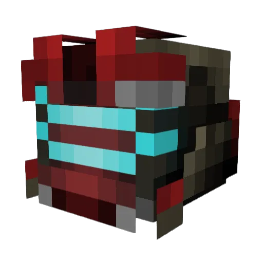 AlteredRage Minecraft avatar head, 3D render