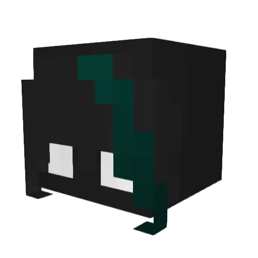 Alternate_ME Minecraft avatar head, 3D render
